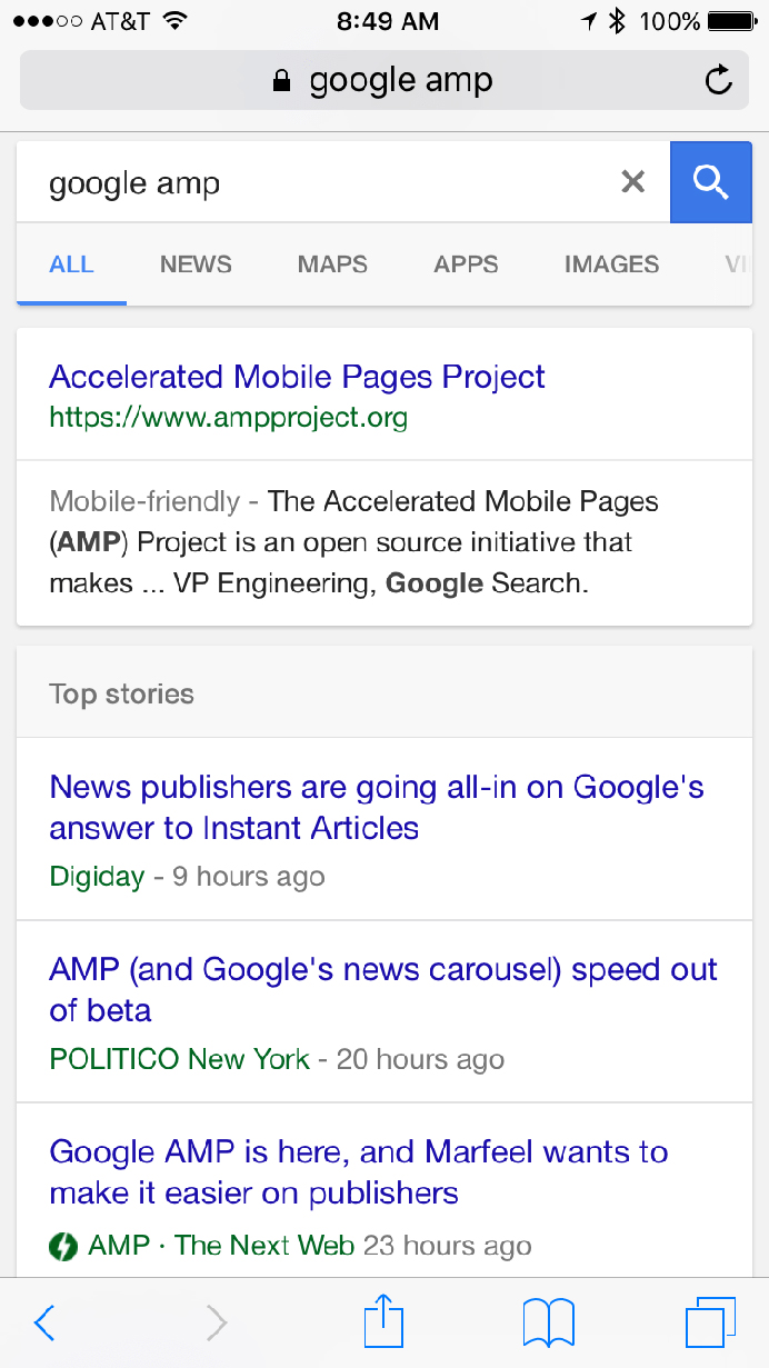 Accelerated Mobile Pages