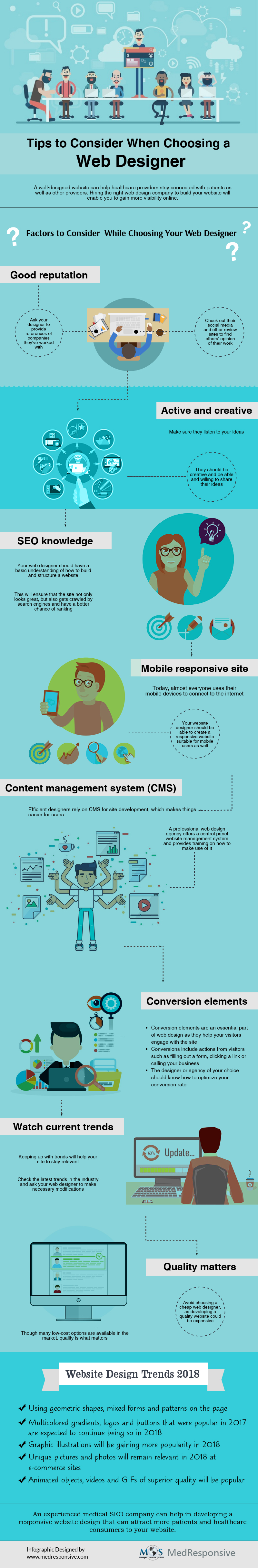 Tips to Consider When Choosing a Web Designer