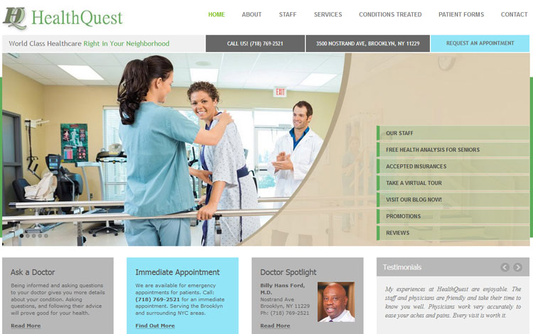 Medical Web Design