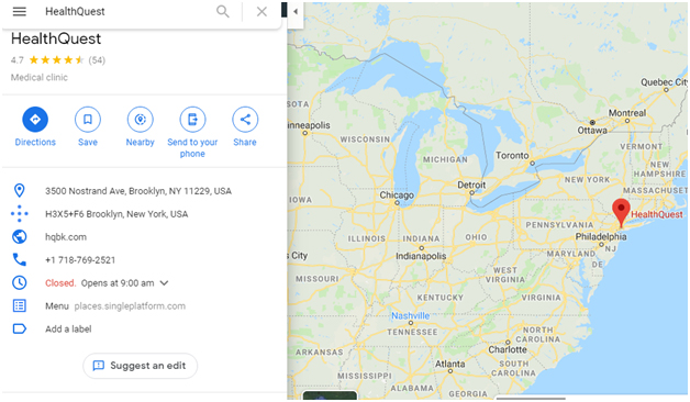 Separate Location Pages