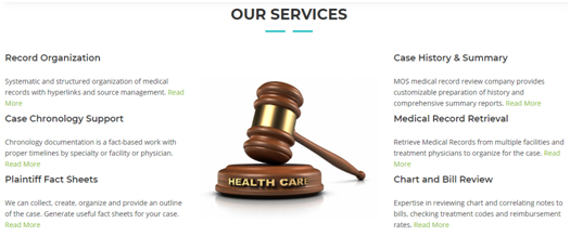 our services