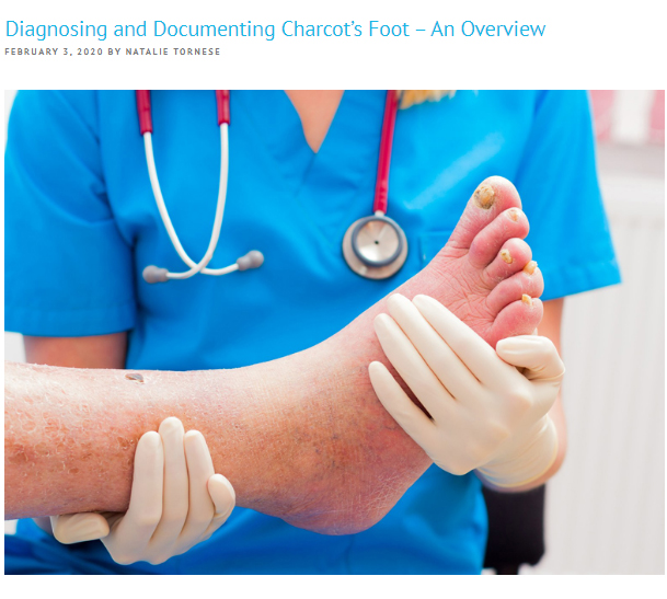 Diagnosing And Documenting Charcot’s Foot