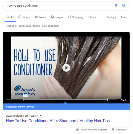 featured snippet