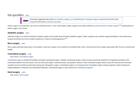 keywords in wikipedia