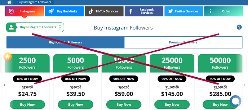 Buying Followers