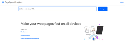 Google’s PageSpeed Insights