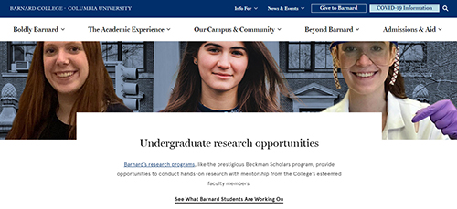 Barnard College Columbia University