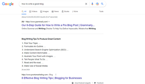 Featured Snippets