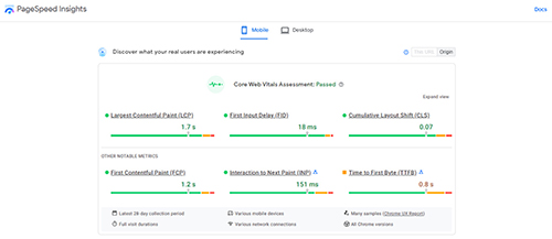 Improve Website Speed