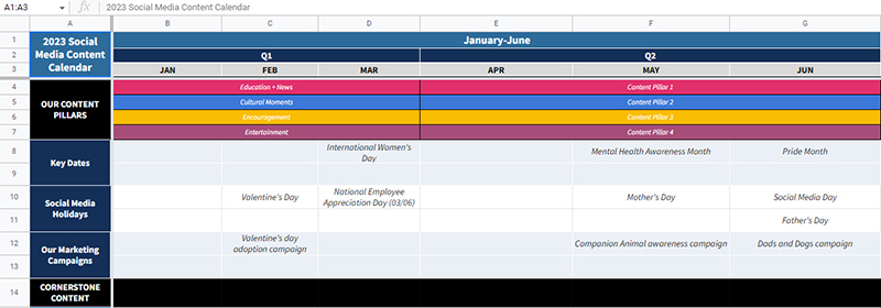  Creating Social Media Calendars