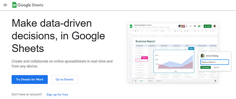 Google Sheets