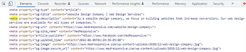 Meta Descriptions and Meta Keywords