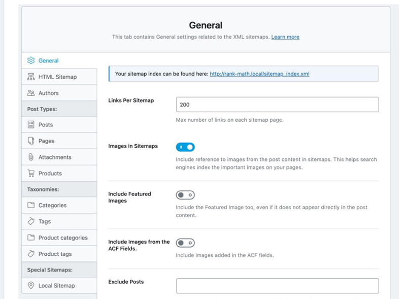 Create an XML Sitemap