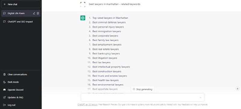 Find and Provide Appropriate Keyword Suggestions