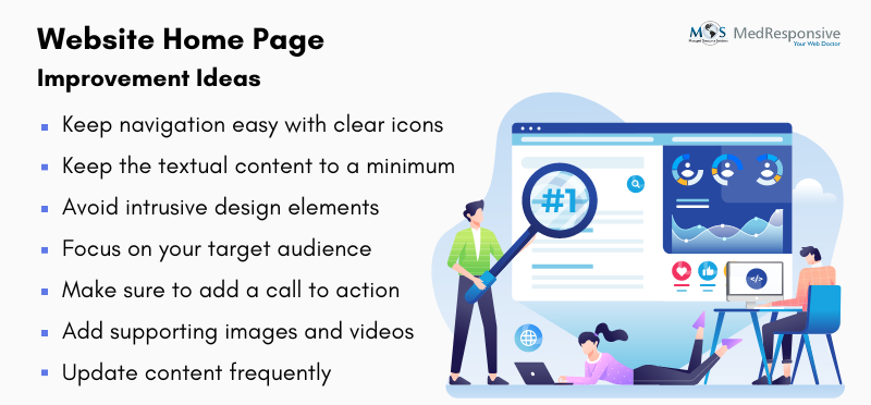 Improve Your Website Home Page