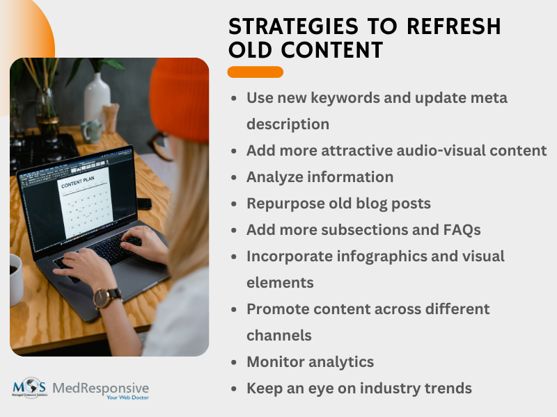 Strategies to Refresh Old Content