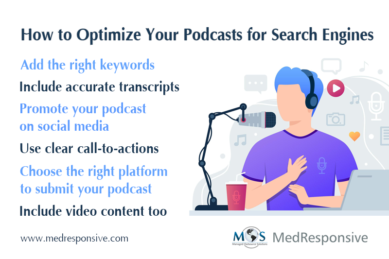 Podcasts for Search Engines