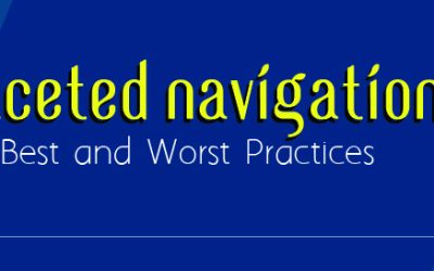 Faceted Navigation – Best and Worst Practices