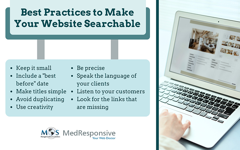 Best Practices to Make Your Website Searchable