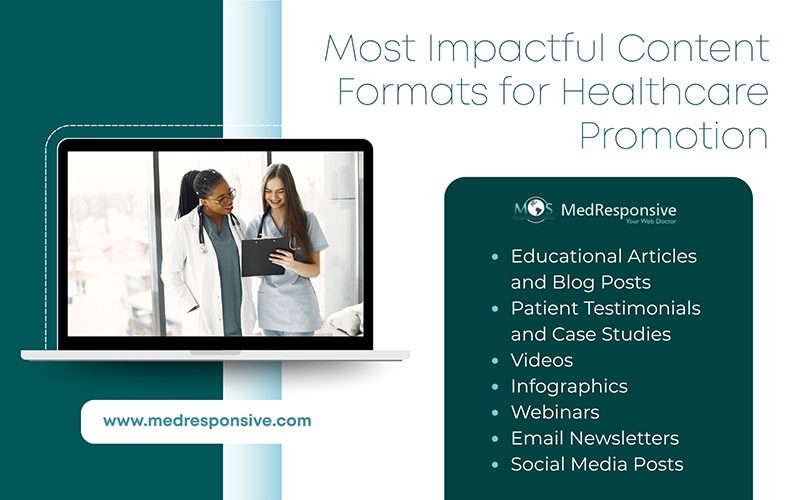 Most Impactful Content Formats for Healthcare Promotion