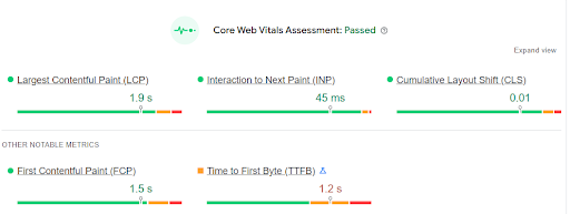 Poor Page Loading Speed