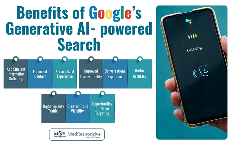Benefits of Google’s Generative AI Powered Search 