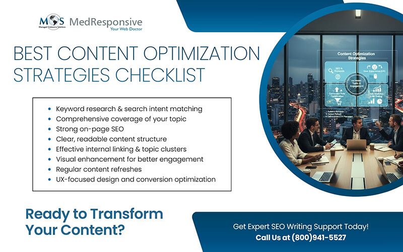 Best content optimization