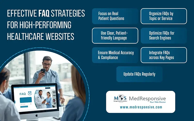 FAQ Strategies for Healthcare Websites