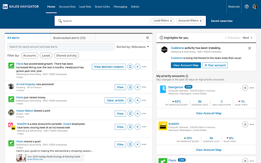 LinkedIn Rolls Out Updates to its Sales Navigator Platform 